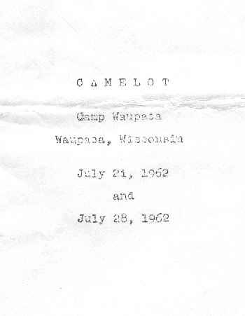 1962 camelot
